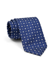 Navy Geometric Tie