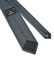 Grey Geometric Tie