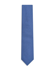 Navy Blue Geometric Tie