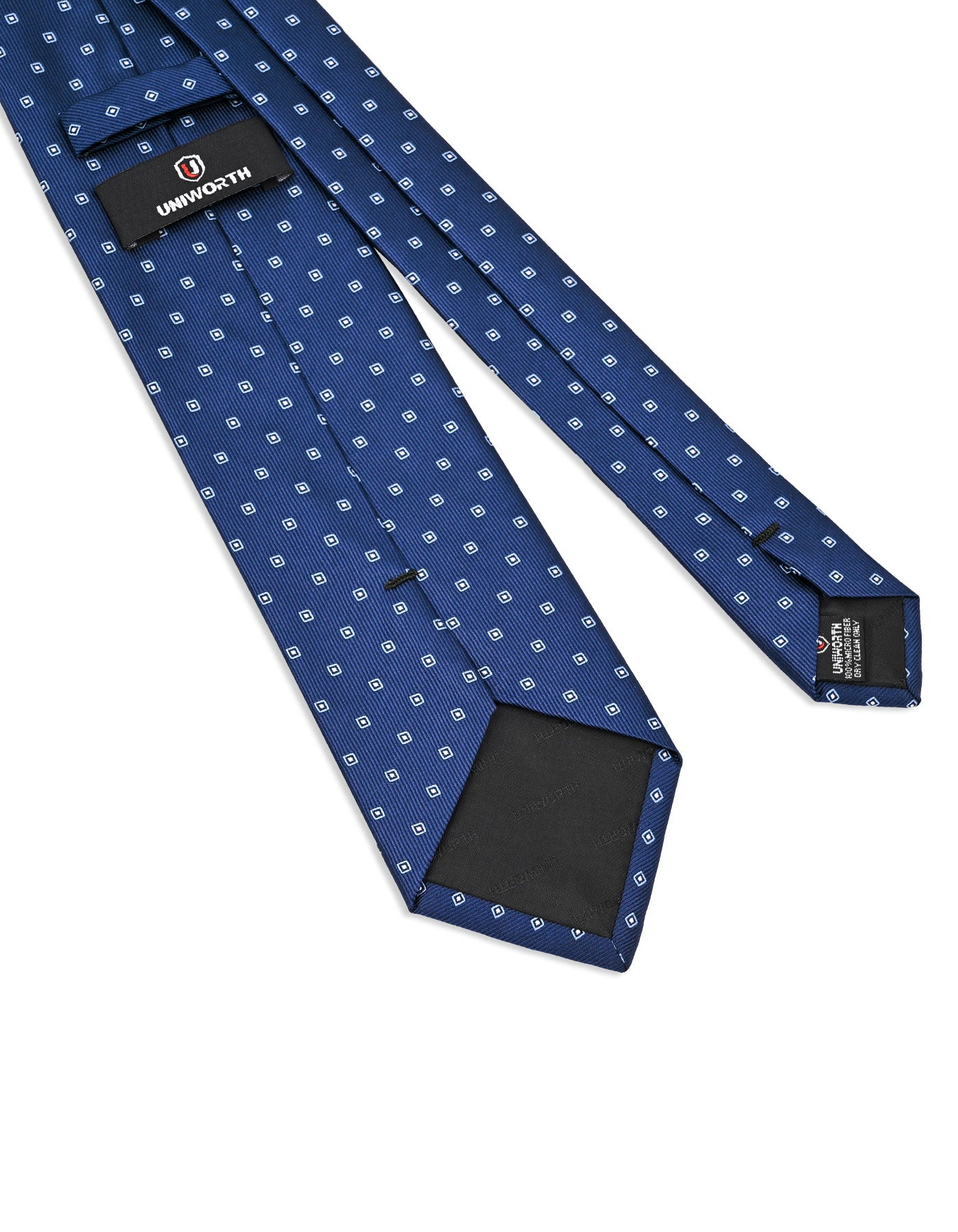 Navy Geometric Tie