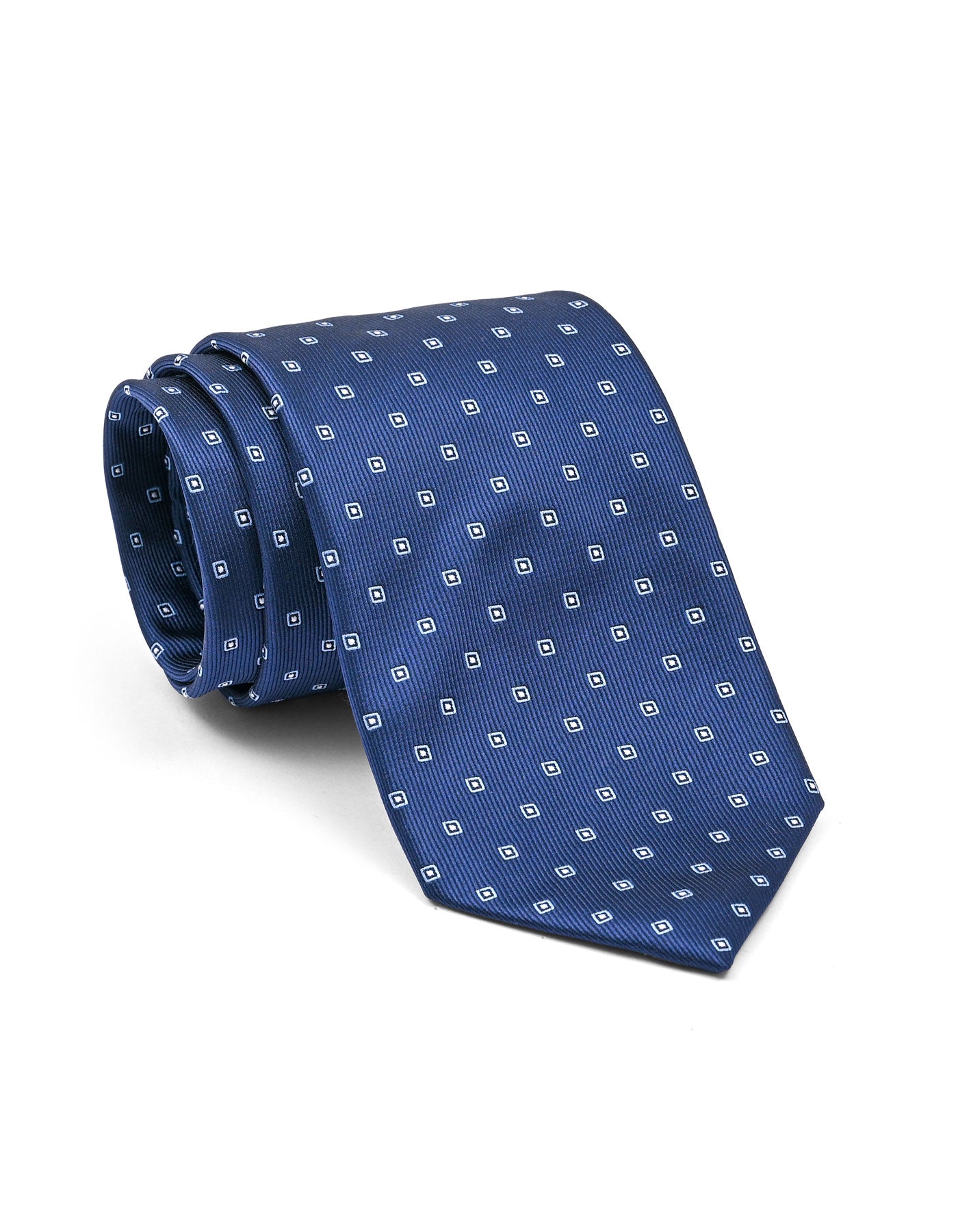 Navy Geometric Tie