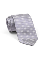 Grey Geometric Tie