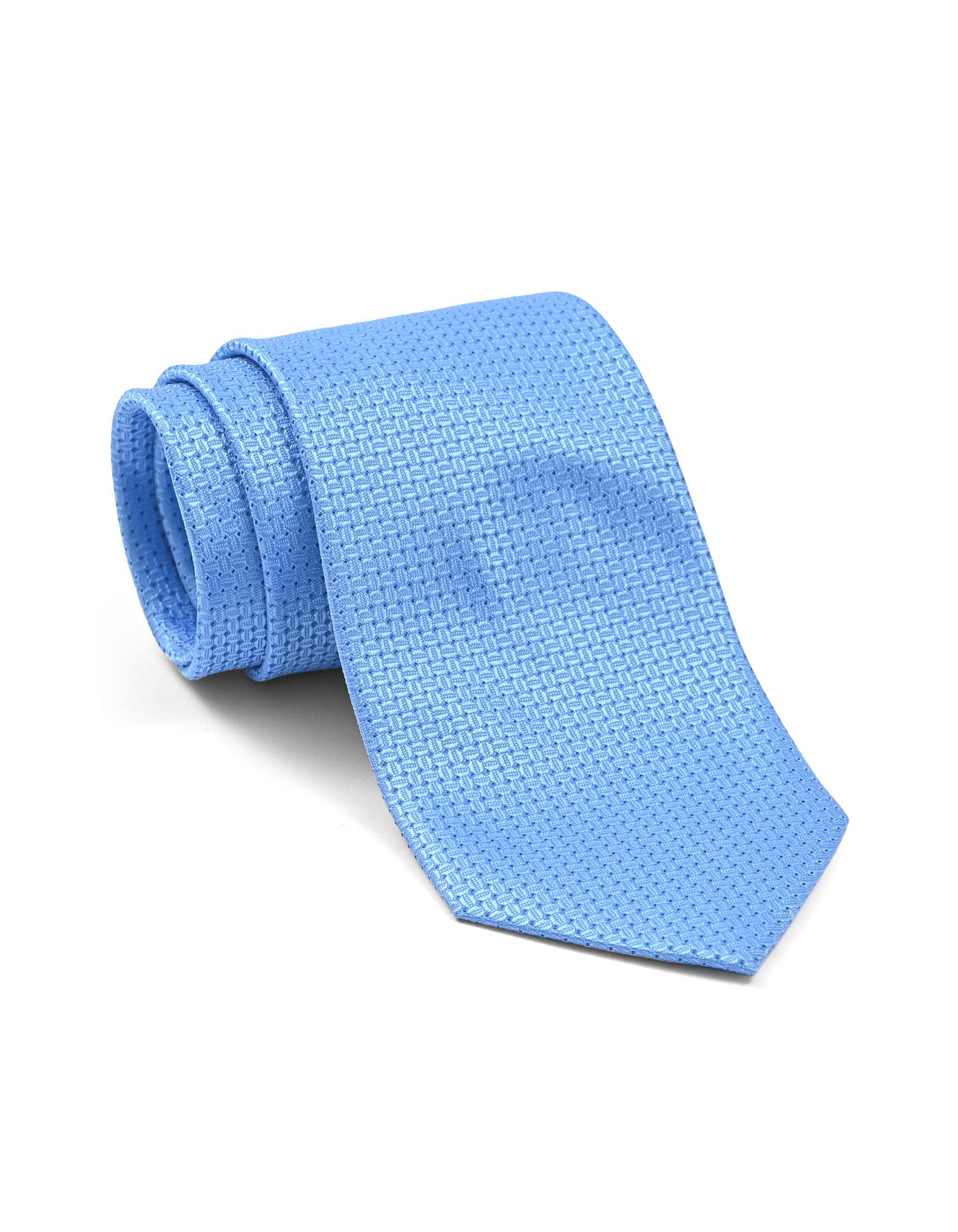 Sky Blue Geometric Tie