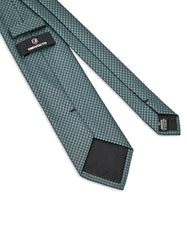 Army Green Geometric Tie