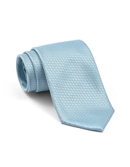 Aqua Geometric Tie