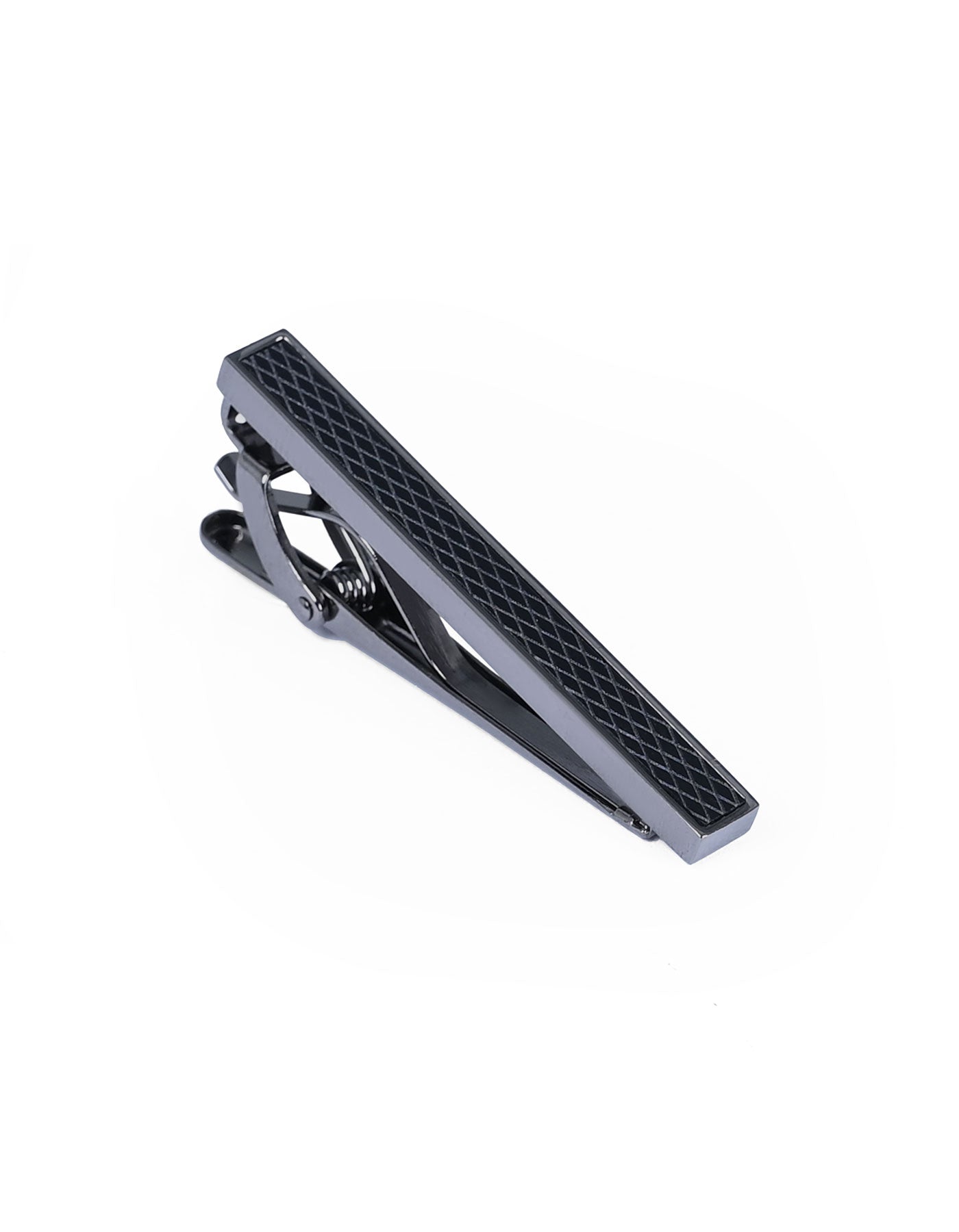 Black Plain Tie Pin