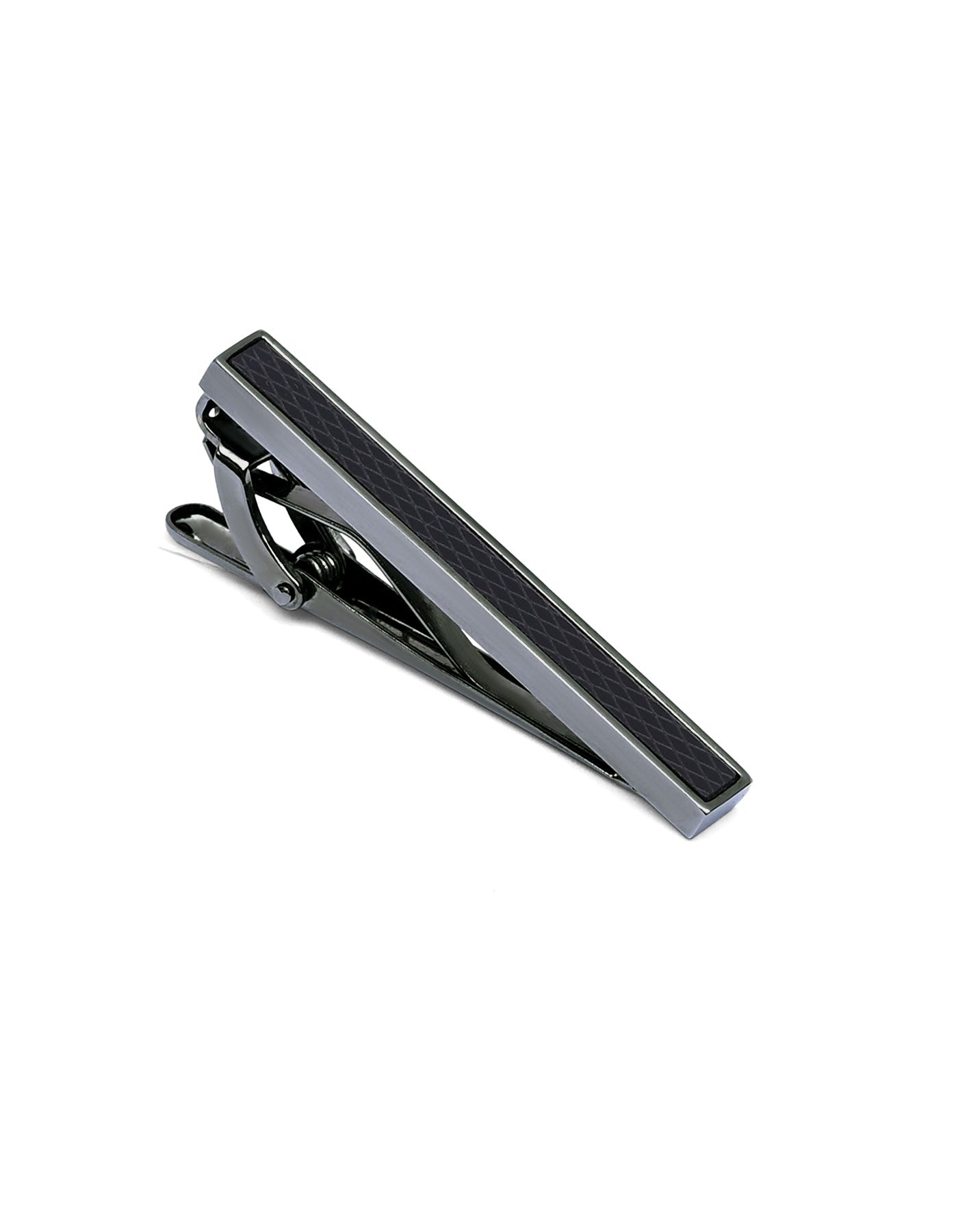 Black Texture Tie Pin