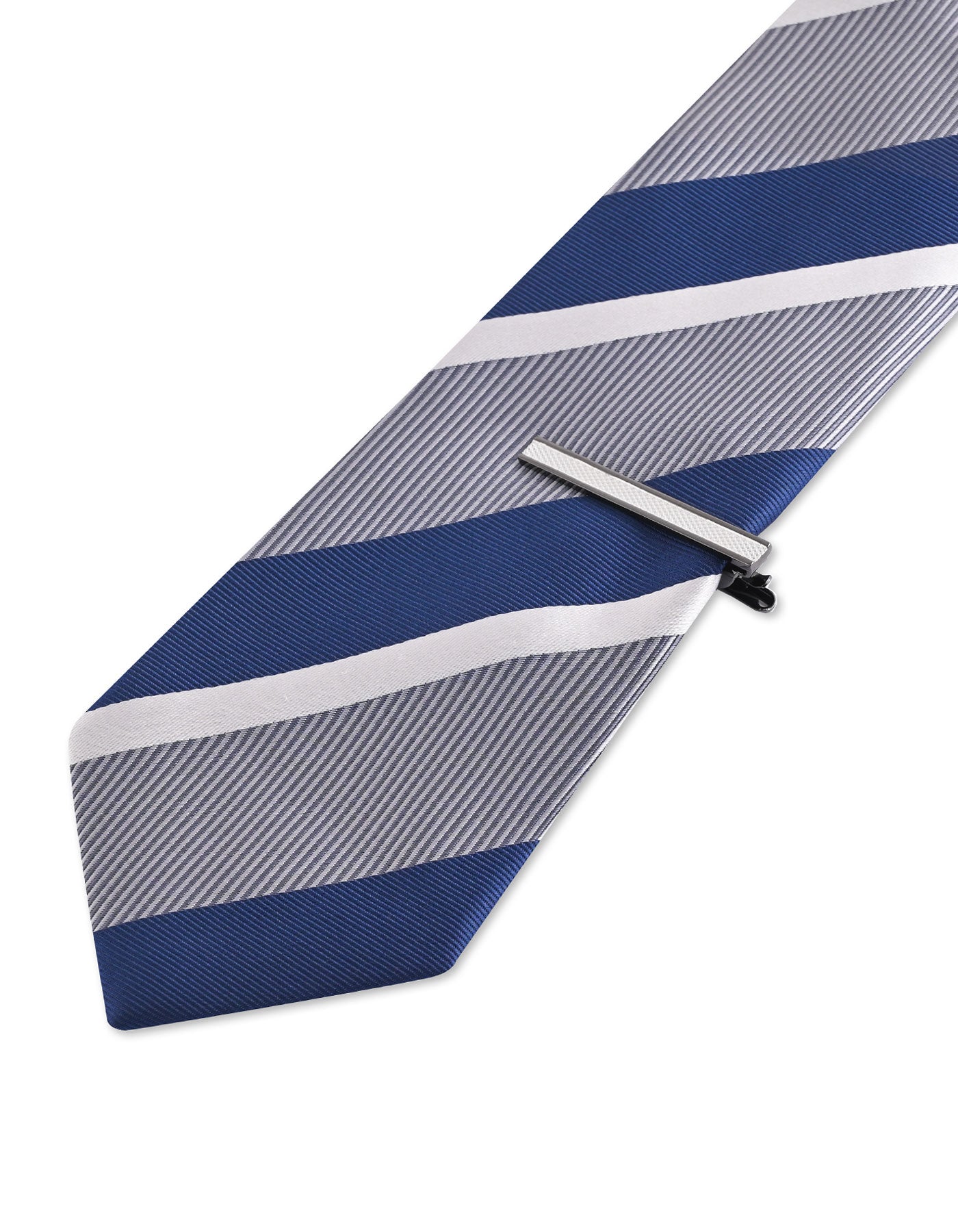 Gun Metalic Geometric Tie Pin