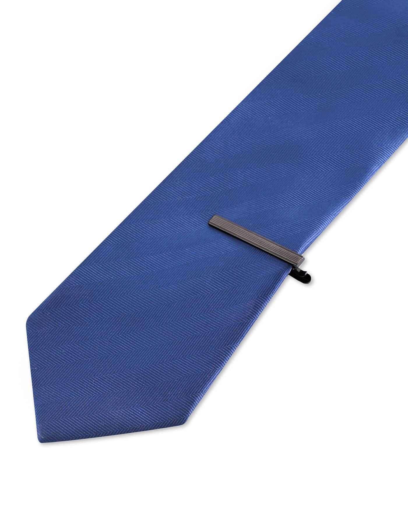 Gun Metalic Geometric Tie Pin