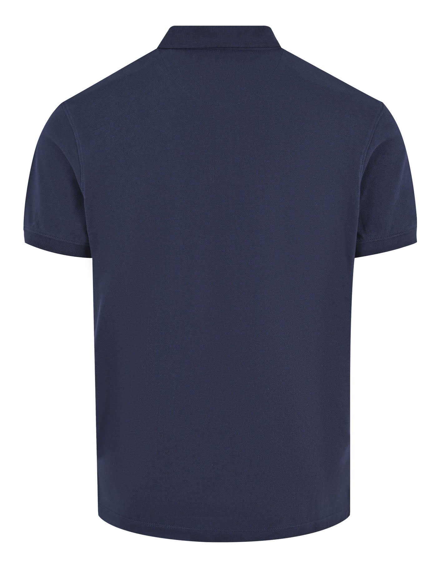 Navy Plain Pique Polo Shirt