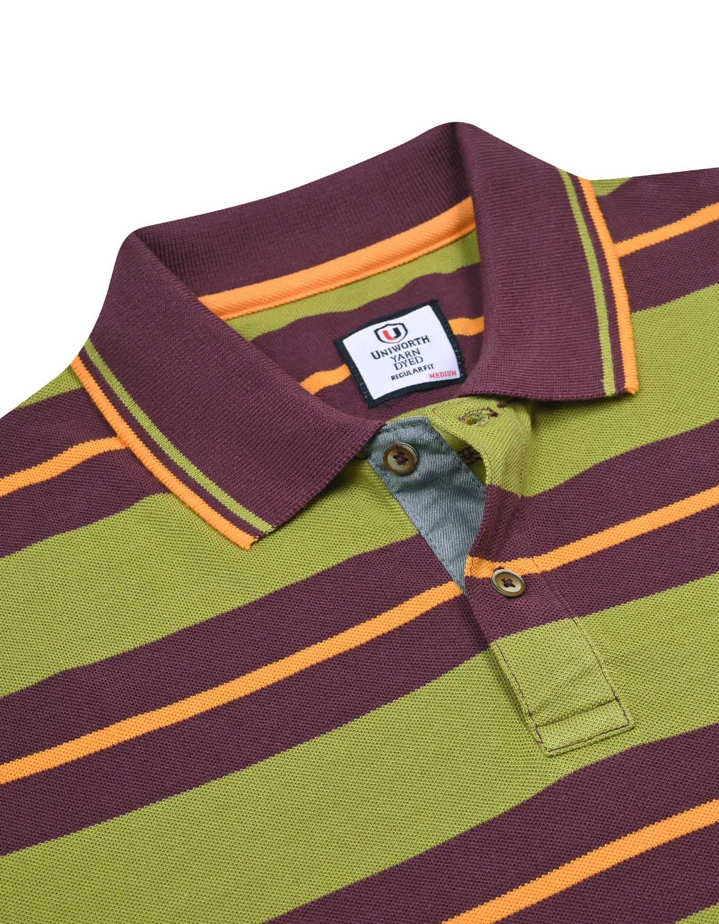 Stripe Olive TP2476-1-L
