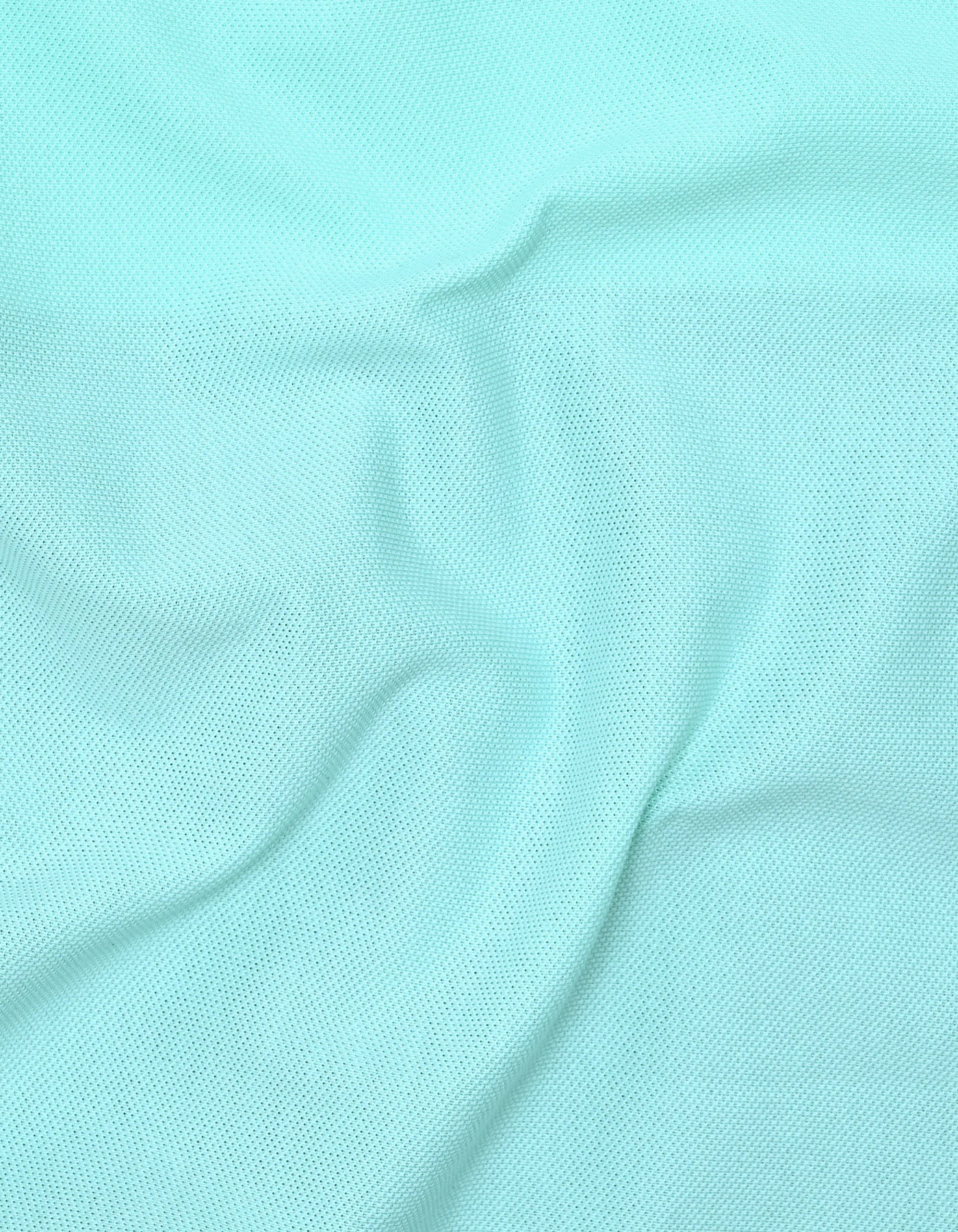 Aquatic Color Block Pique Polo Shirt