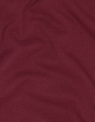 Maroon  Color Block Pique Polo Shirt