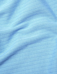 Sky Texture Jersey Polo Shirt