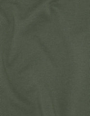 Olive Color Block Pique Polo Shirt