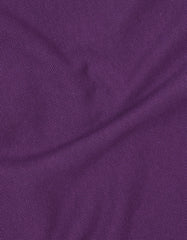 Purple Plain Pique Polo Shirt
