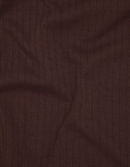 Brown Texture Jersey Polo Shirt