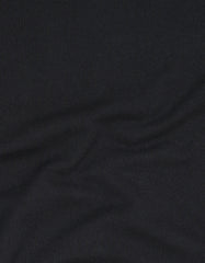 Black Plain Pique Polo Shirt