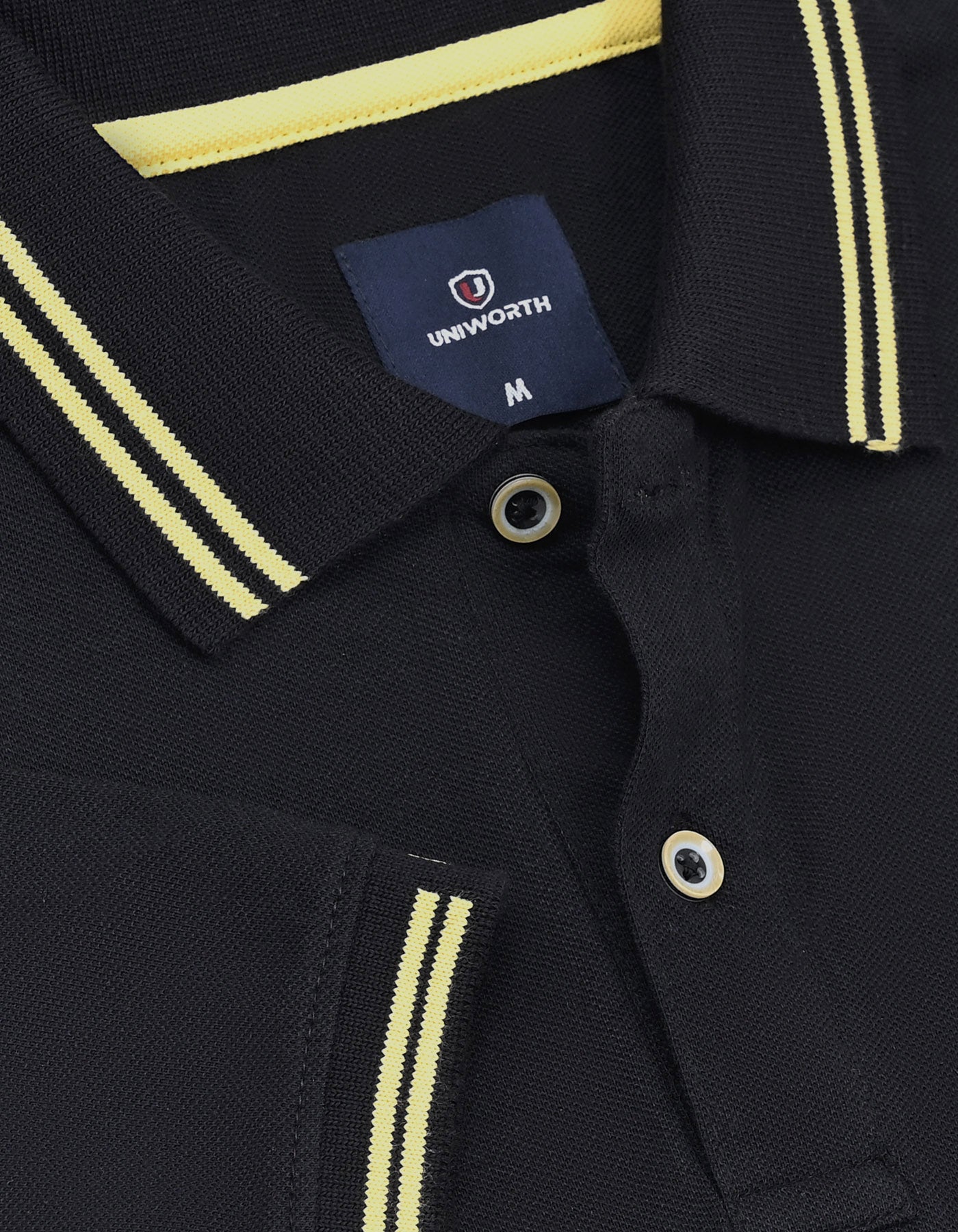 Plain Black TP2557-1-L