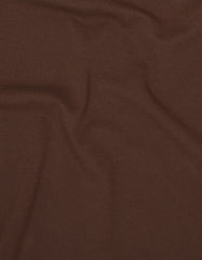 Brown Plain Pique Polo Shirt