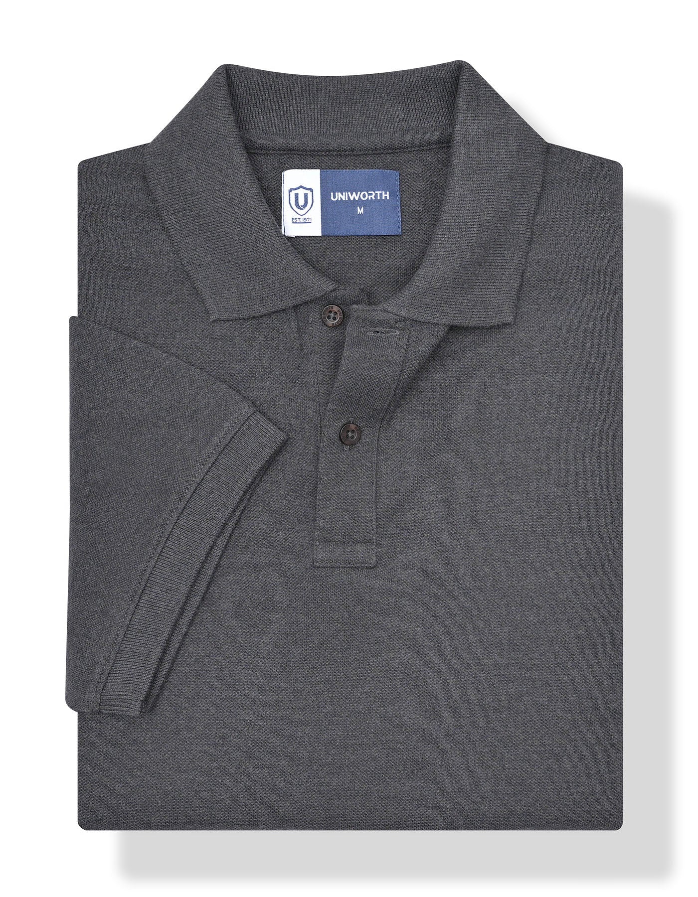 Plain Charcoal Melange TP2603-M