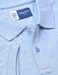 Plain Sky Blue Melange TP2606-XL