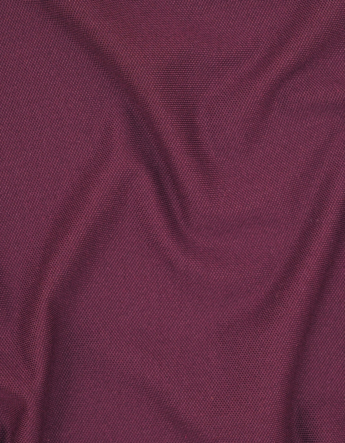 Maroon Plain Pique Polo Shirt