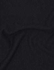 Black Plain Pique Polo Shirt
