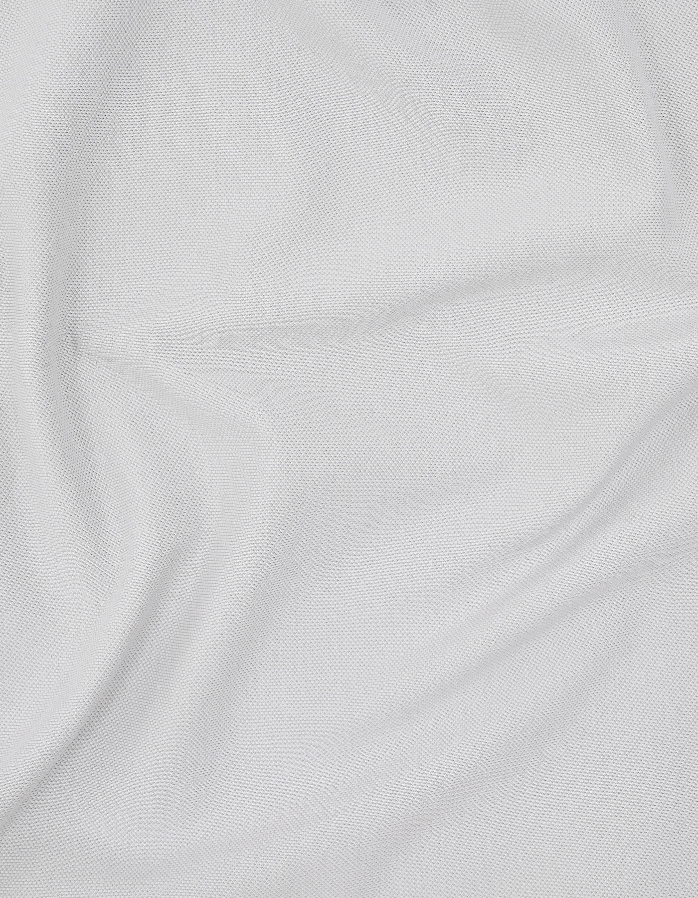 Chrome Plain Pique Polo Shirt