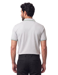 Chrome Plain Pique Polo Shirt