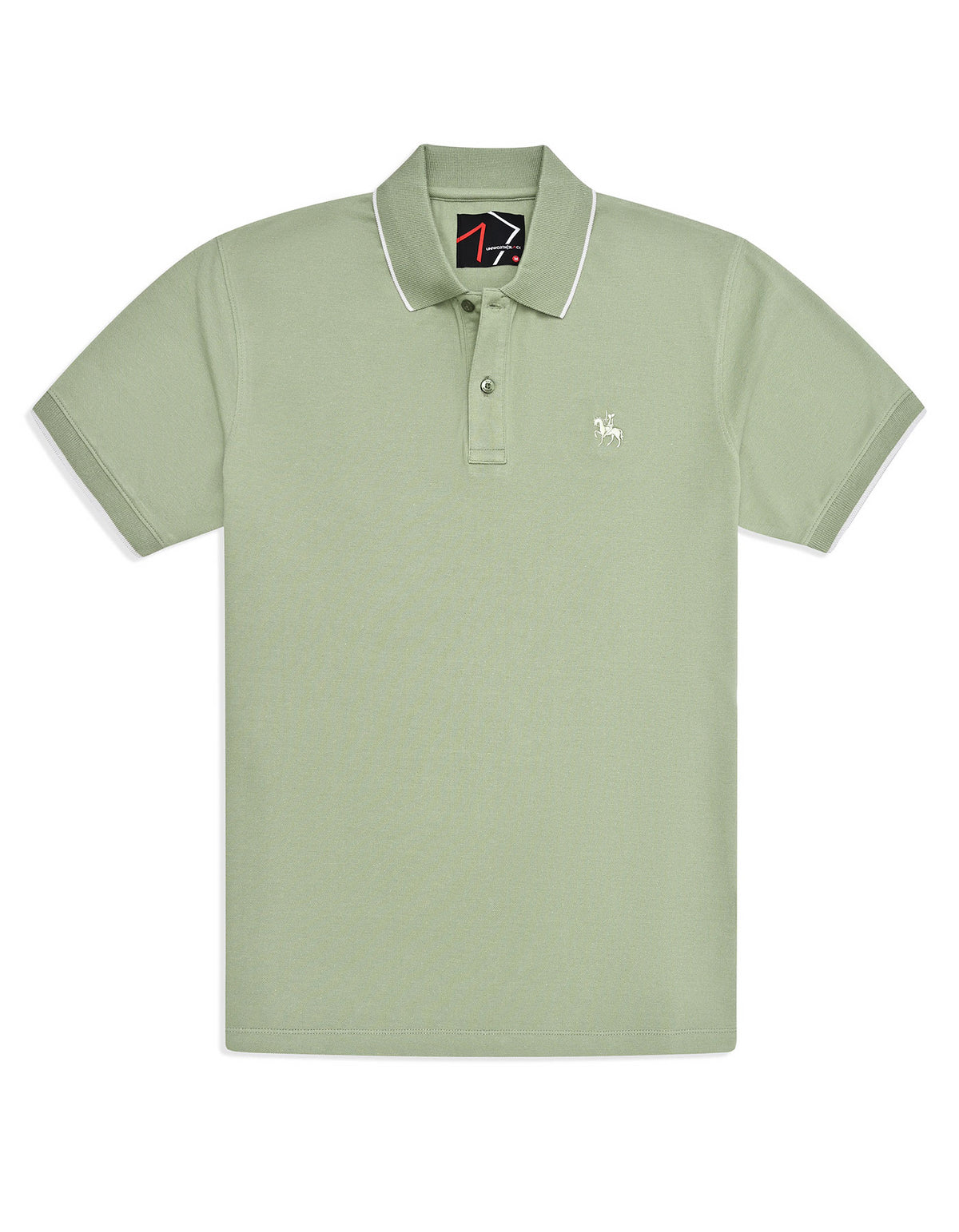 Plain Olive Half Sleeves Polo T-Shirt tp2686