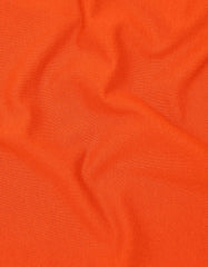 Rust Plain Pique Polo Shirt
