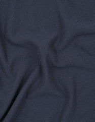 Navy Plain Supima Cotton Pique Polo Shirt