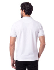 Chrome Plain Supima Cotton Pique Polo Shirt