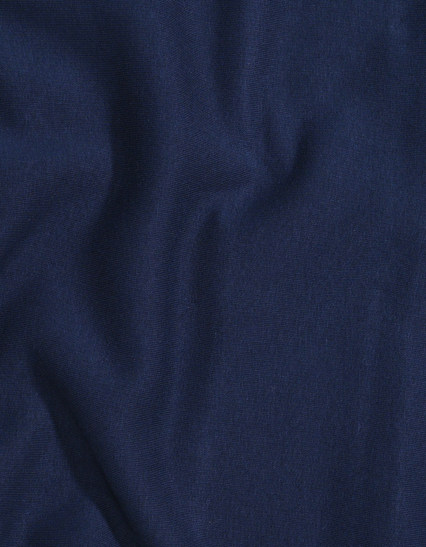 Navy Denim Panel Sweatshirt