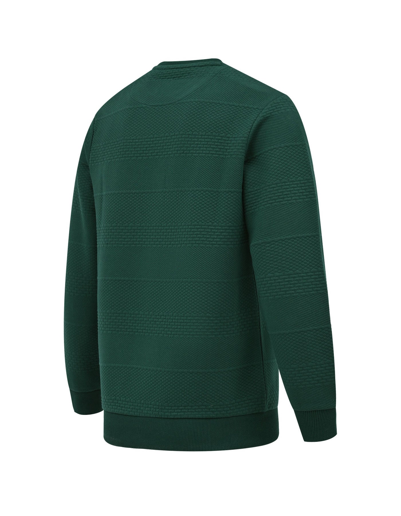 British Green Texture Sweatshirt