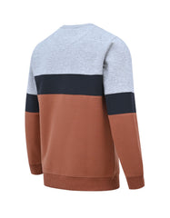 Heather Grey Color Block Sweatshirt