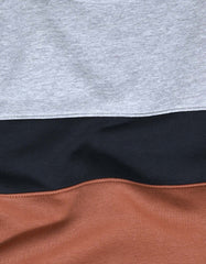 Heather Grey Color Block Sweatshirt