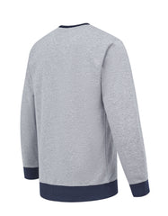 Heather Grey Printed Sweatshirt