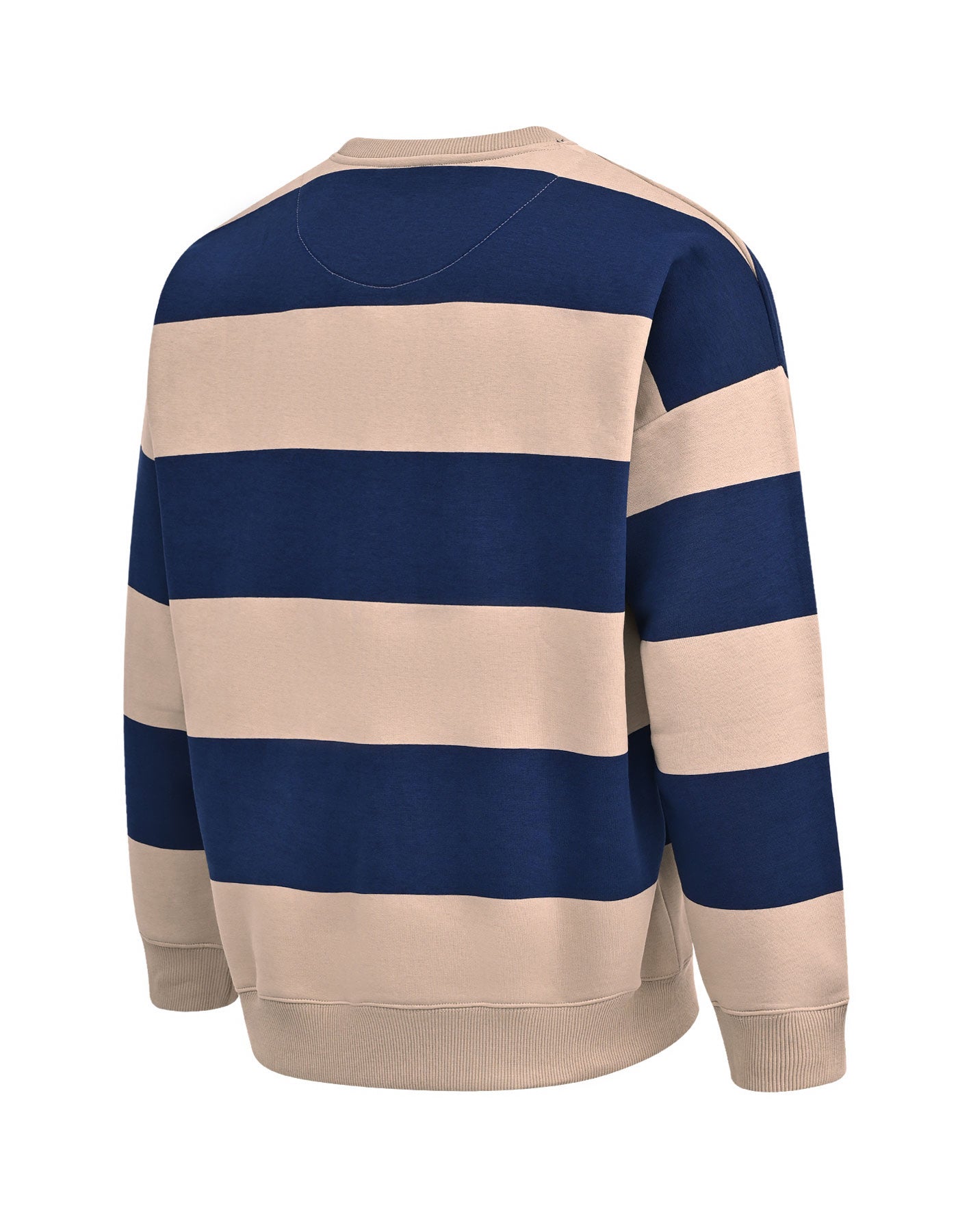 E Blue Stripe Relax Fit Sweatshirt