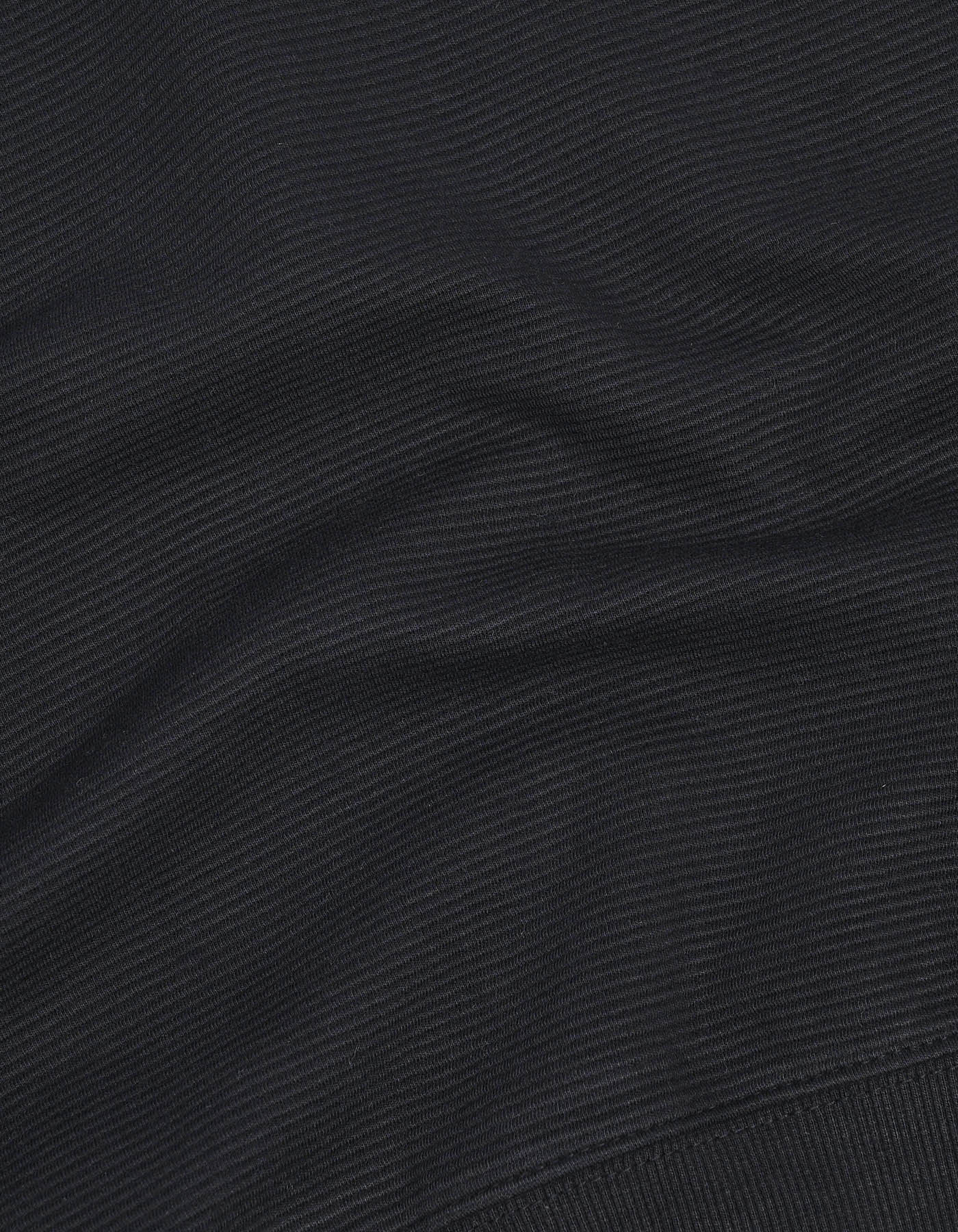 Black Texture Color Block Sweatshirt