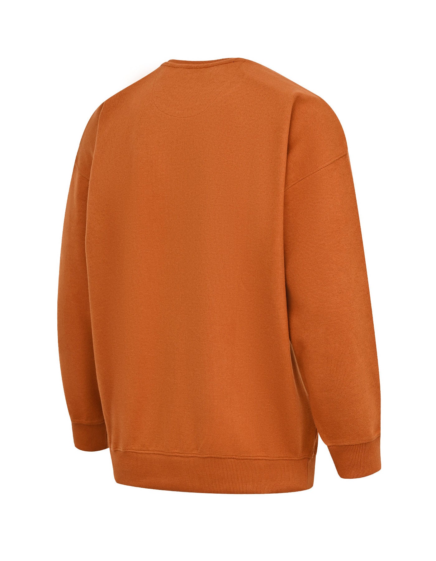 Mustard Plain Relax Fit Sweatshirt