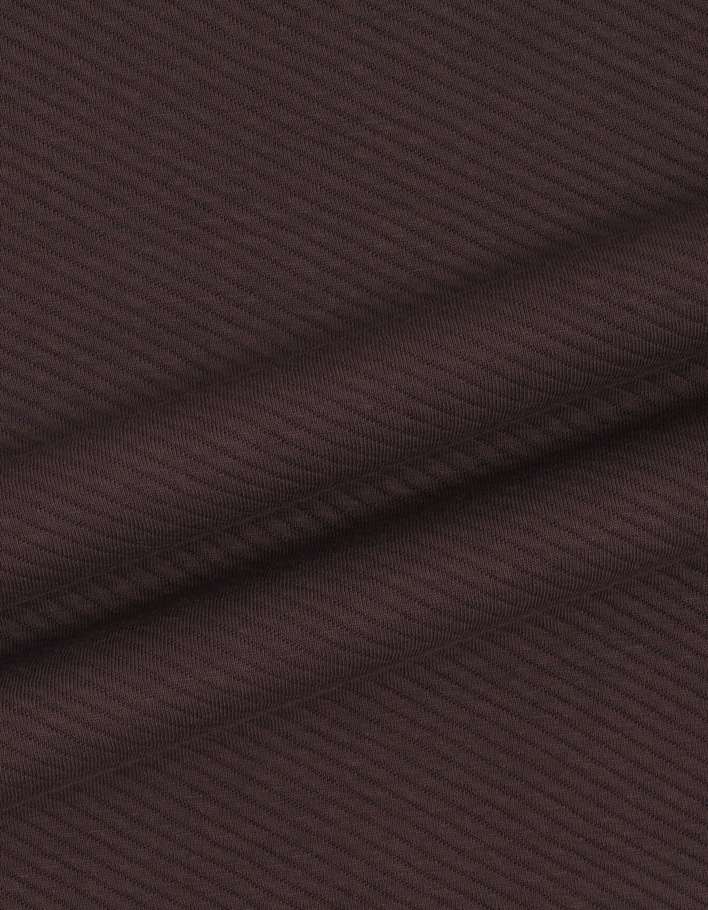Brown Textured Jacquard Sweatshirt