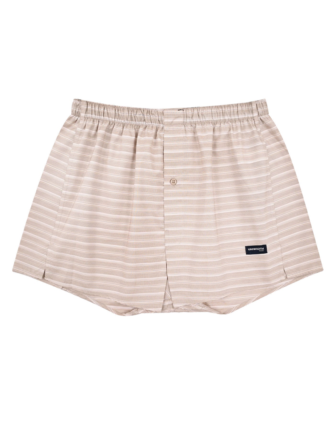 Beige Boxer Woven UBS28149-S