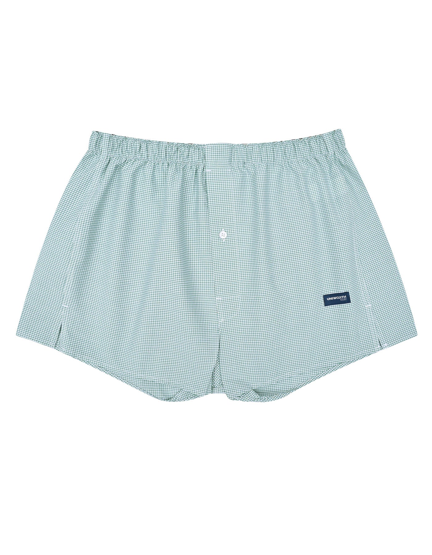 L Green Boxer Woven UBS2865-S