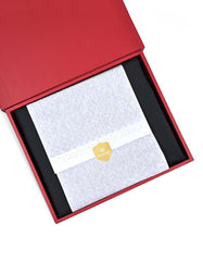 Black Plain Unstitched Bamboo Blend Ethnic Suit