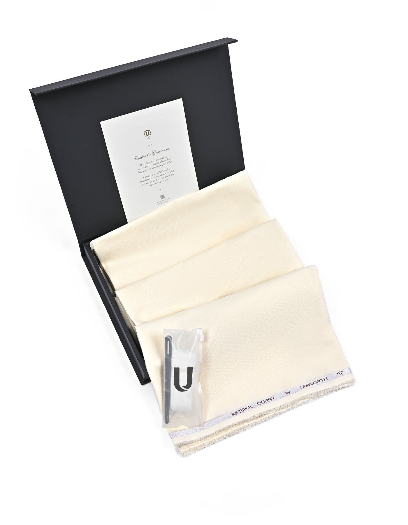 Beige Texture Wash & Wear Unstitched Ethnic Suit