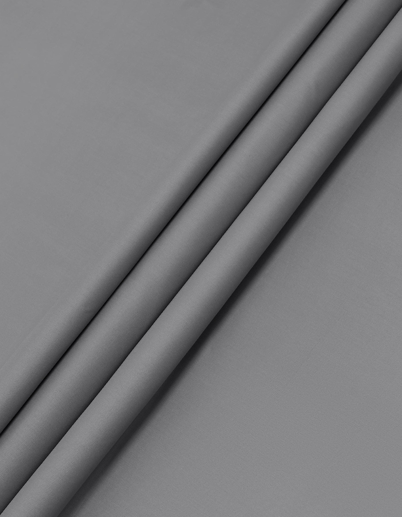 D Grey Plain 100% Cotton Unstitched Suit