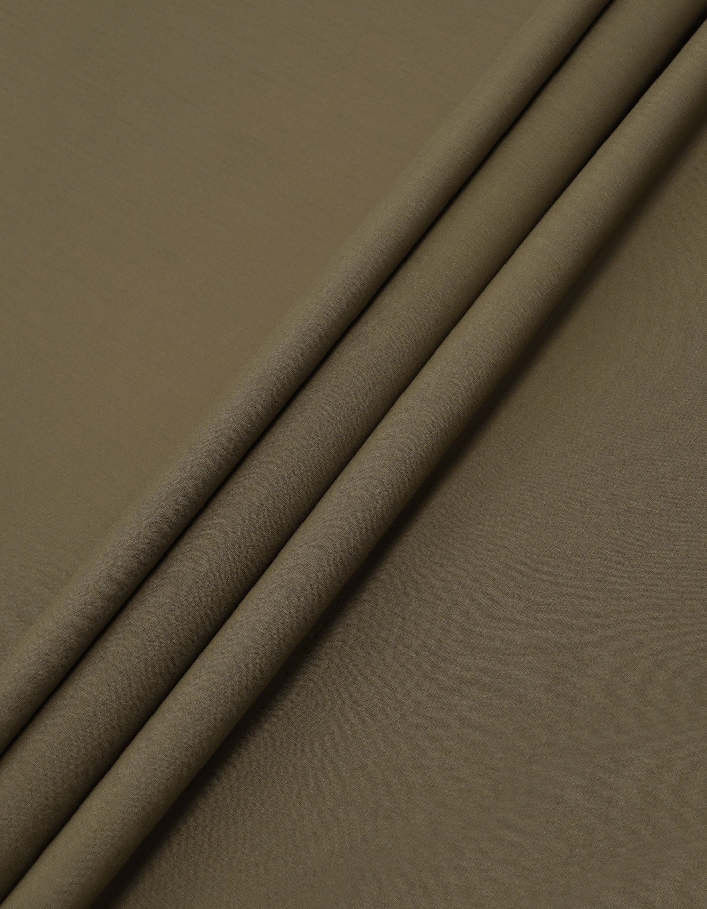 D Brown Plain Wash & Wear Unstitched Suit