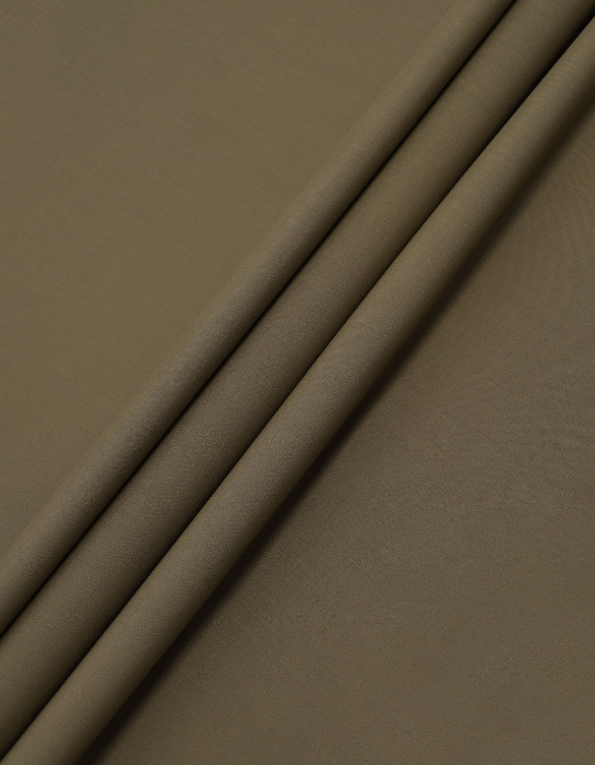 D Brown Plain Wash & Wear Unstitched Suit